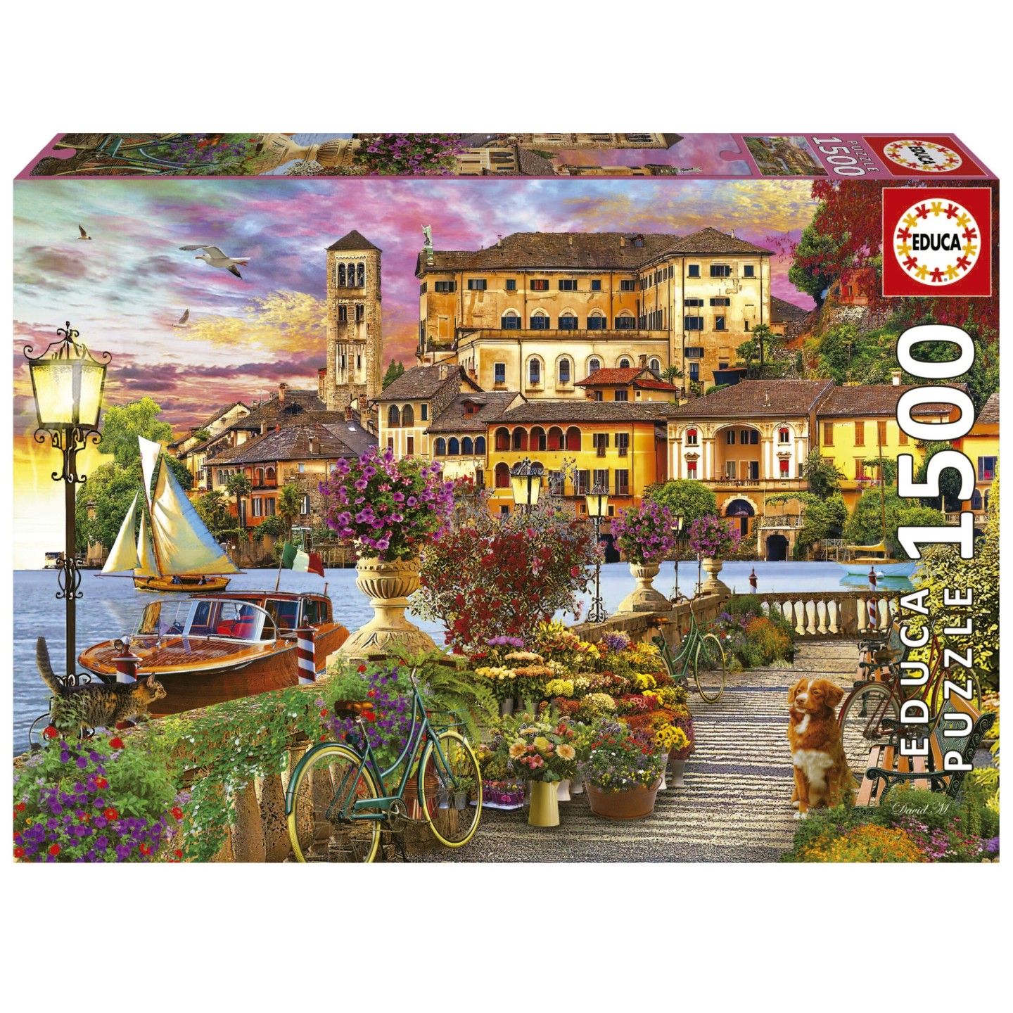 PUZZLE PASEO ITALIANO 1500 EDUCA 19562