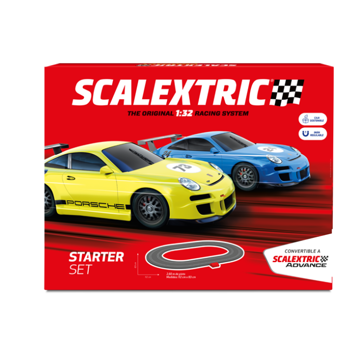 CIRCUITO PORSCHE 911 SCALEXTRIC ORIGINAL U10476S500 1/32