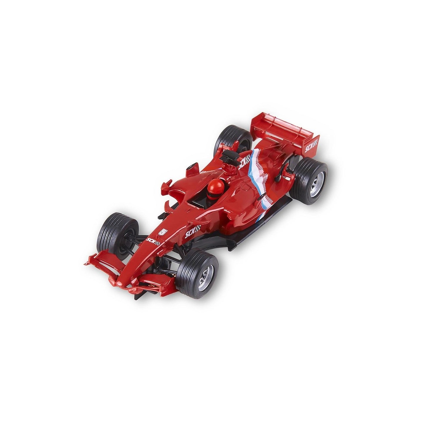 FORMULA F-RED SCALEXTRIC COMPACT 1/43  C10376S300