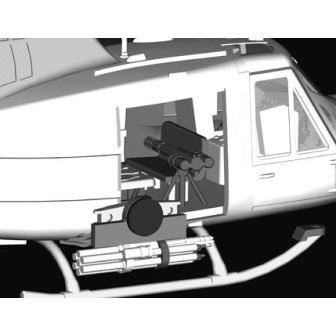UH-1F HUEY HOBBY BOSS 1/72