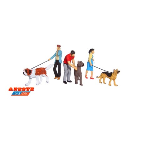 GENTE CON EL PERRO ANESTE 4056 ESCALA H0
