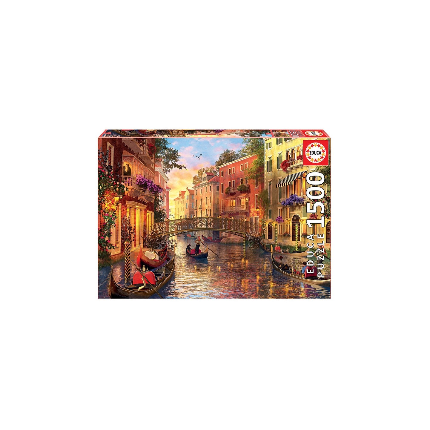 PUZZLE ATARDECER EN VENECIA 1500 EDUCA 17124