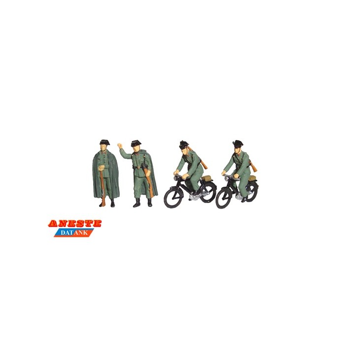 GUARDIA CIVIL RURA CON BICICLETA ANESTE 4102 ESCALA H0