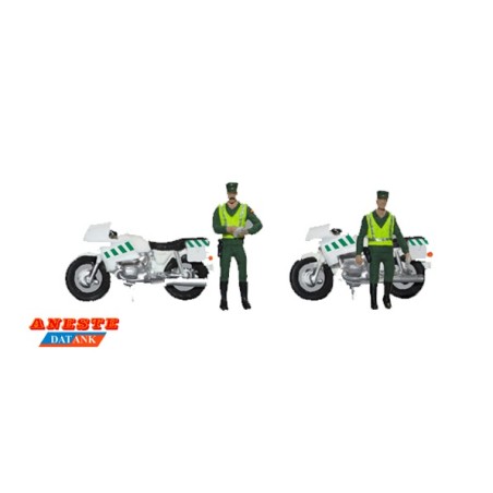 GUARDIA CIVIL MOTORISTAS EN CONTROL ANESTE 4216 ESCALA  H0