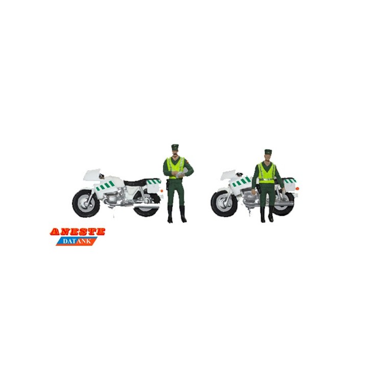 GUARDIA CIVIL MOTORISTAS EN CONTROL ANESTE 4216 ESCALA  H0