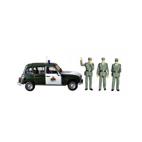 RENAULT 4L GUARDIA CIVIL TRAFICO ANESTE 4274 ESCALA H0