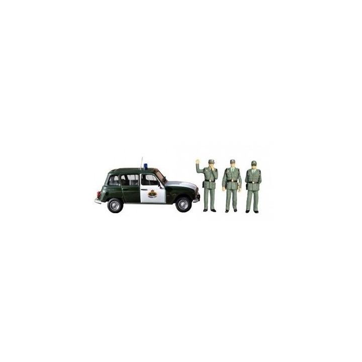 RENAULT 4L GUARDIA CIVIL TRAFICO ANESTE 4274 ESCALA H0