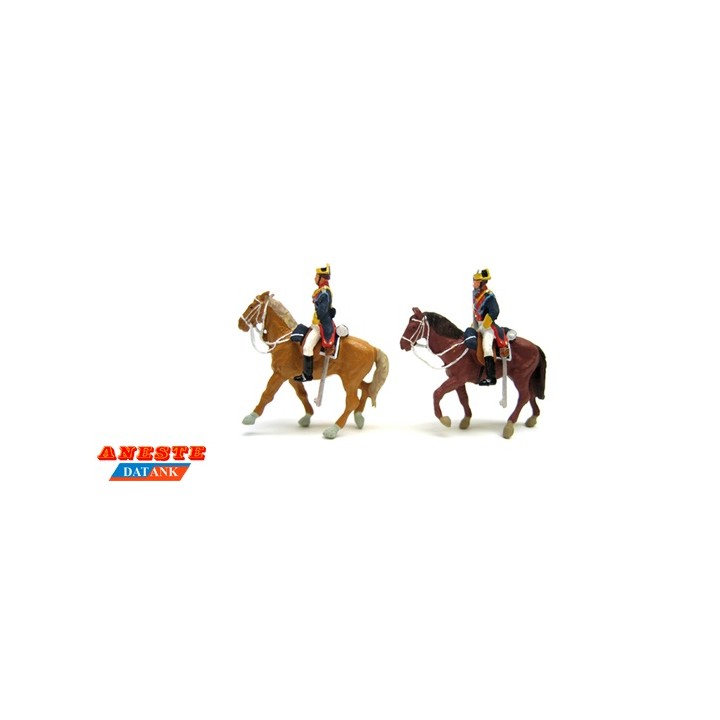 GAURDIA CIVIL DE GALA A CABALLO BATIDORES ANESTE 4434 ESCALA H0