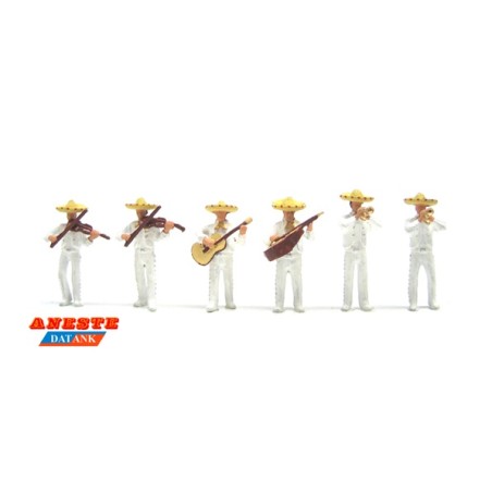MARIACHIS BLANCOS ANESTE 4461 ESCALA H0
