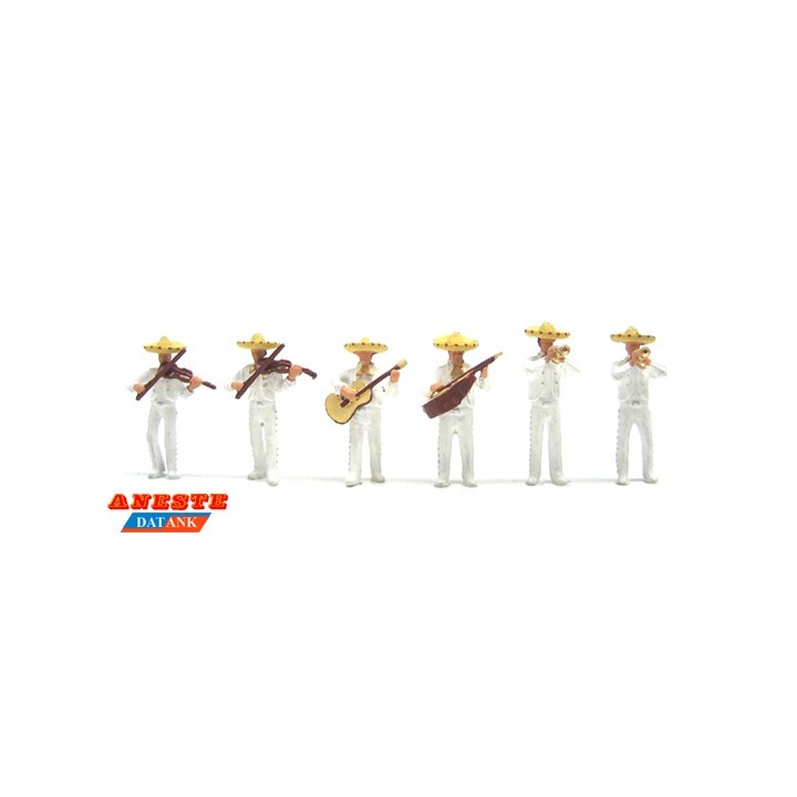 MARIACHIS BLANCOS ANESTE 4461 ESCALA H0