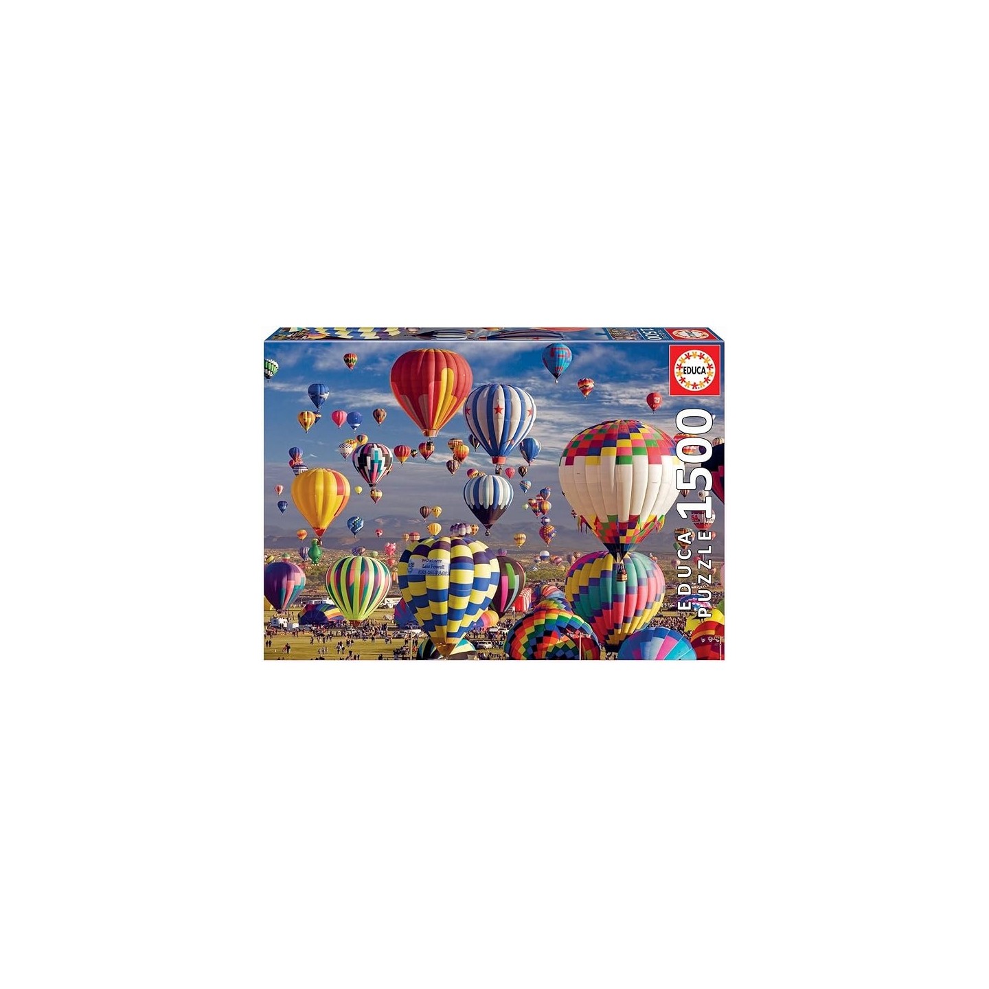 PUZZLE GLOBOS AEROSTATICOS 1500 PIEZAS EDUCA 17977