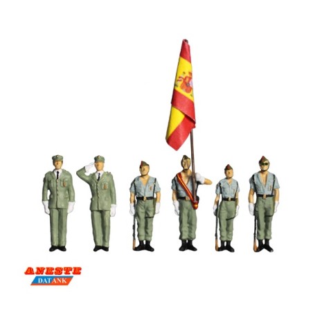 BANDERA DE LA LEGION ANESTE 4526 ESCALA H0