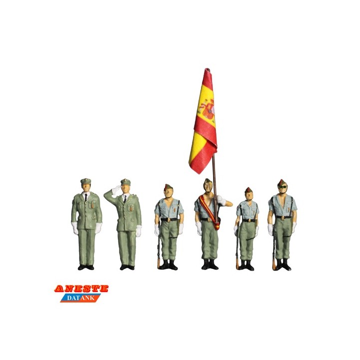 BANDERA DE LA LEGION ANESTE 4526 ESCALA H0