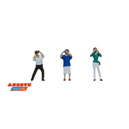 FOTOGRAFOS TURISTAS SIN LUZ ANESTE 4622 ESCALA H0