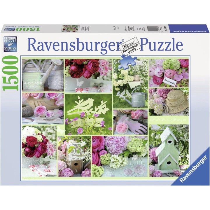 PUZZLE JARDIN ESTILO 1500 RAVENSBURGER 16305