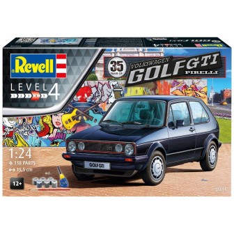VOLKSWAGEN GOLF GTI PIRELLI REVELL 1/24