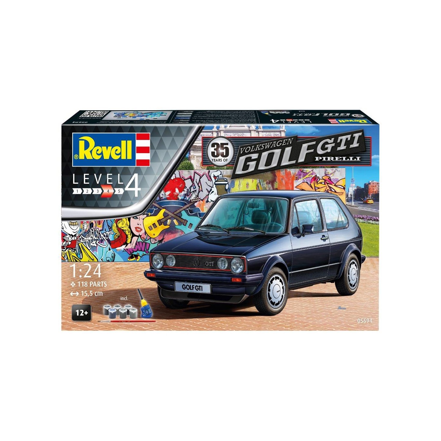 VOLKSWAGEN GOLF GTI PIRELLI REVELL 1/24
