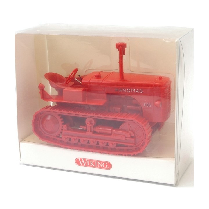 TRACTOR DE ORUGAS HANOMAG ROJO WIKING 1/25