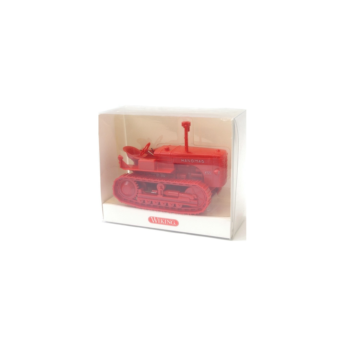 TRACTOR DE ORUGAS HANOMAG ROJO WIKING 1/25