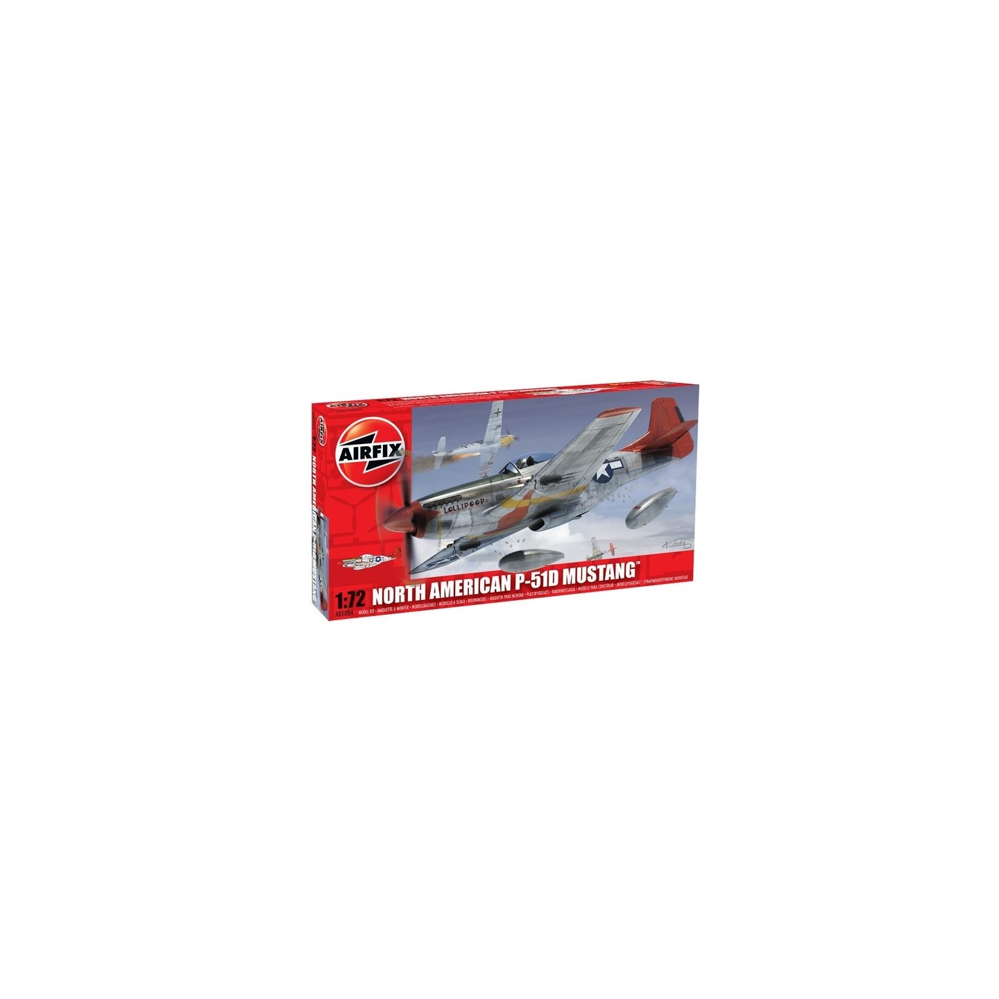 MUSTANG P-51D NORTH AMERICAN AIRFIX 1/72