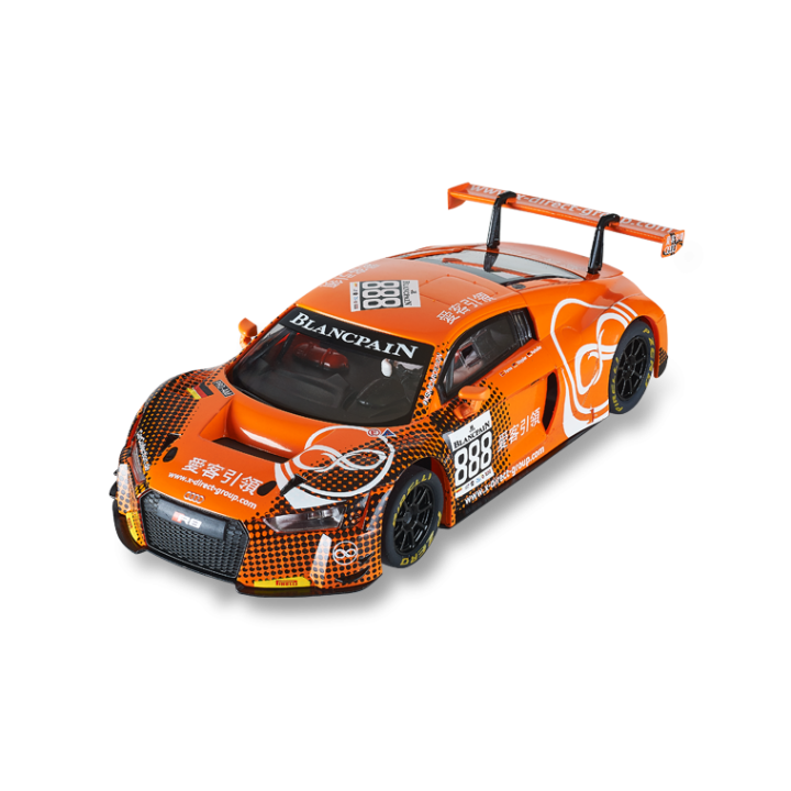 AUDI R8 LMS GT3 - MOTOR SPORT SCALEXTRIC ORIGINAL  U10279S300   1/32