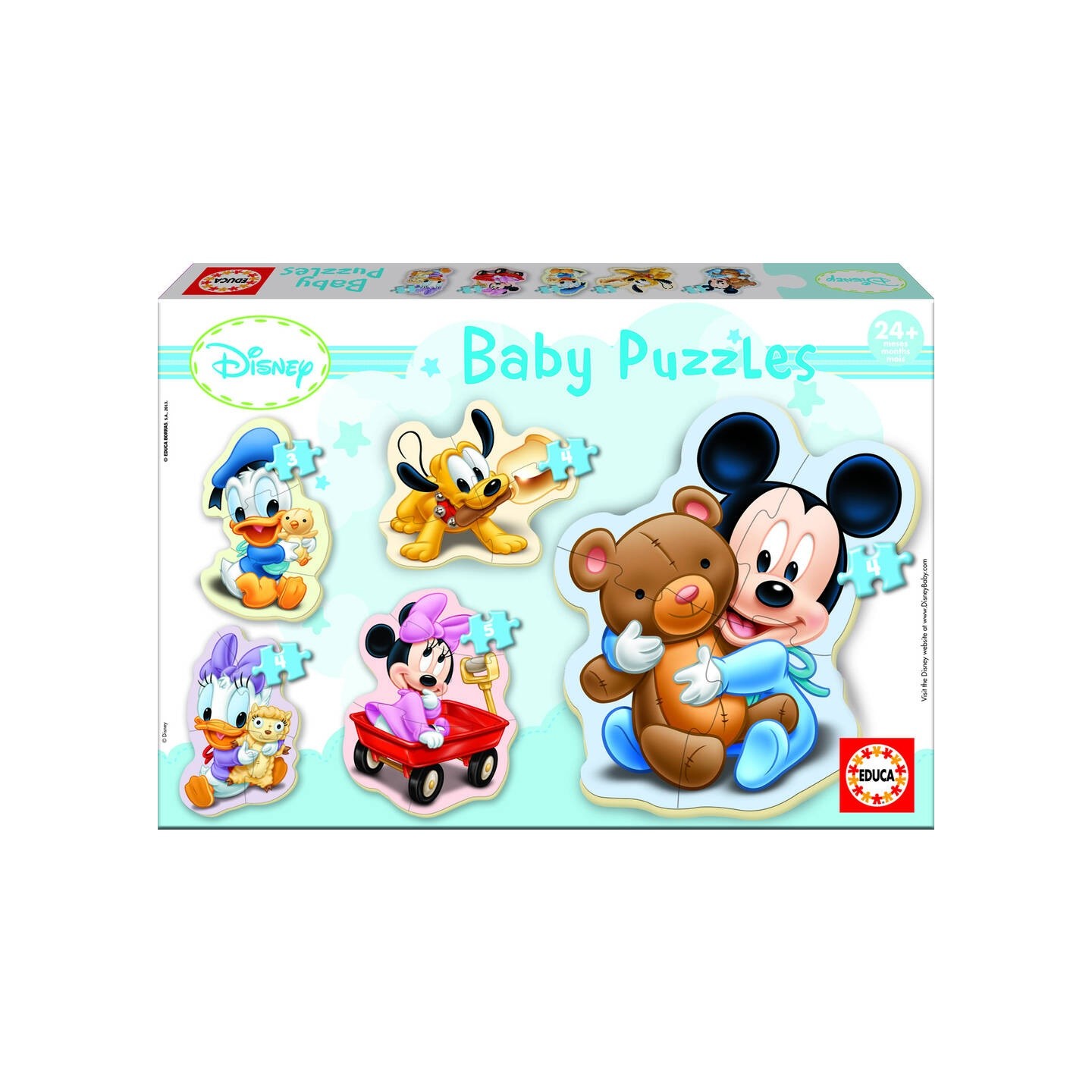 PUZZLES BEBE MICKEY EDUCA 13813
