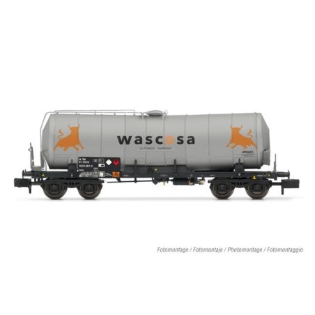 VAGON CISTERNA WASCOSA FUERZA NARANJA" ARNOLD HN6627 ESCALA N"