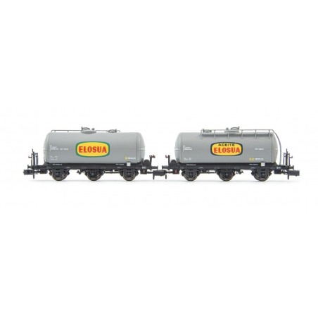 SET 2 VAGONES CISTERNA ELOSUA ARNOLD HN6613 ESCALA N