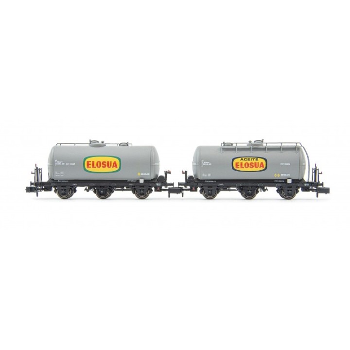 SET 2 VAGONES CISTERNA ELOSUA ARNOLD HN6613 ESCALA N