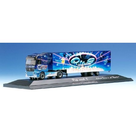 CAMION MERCEDES ACTROS POP NACH 8" HERPA 187855 ESCALA H0"