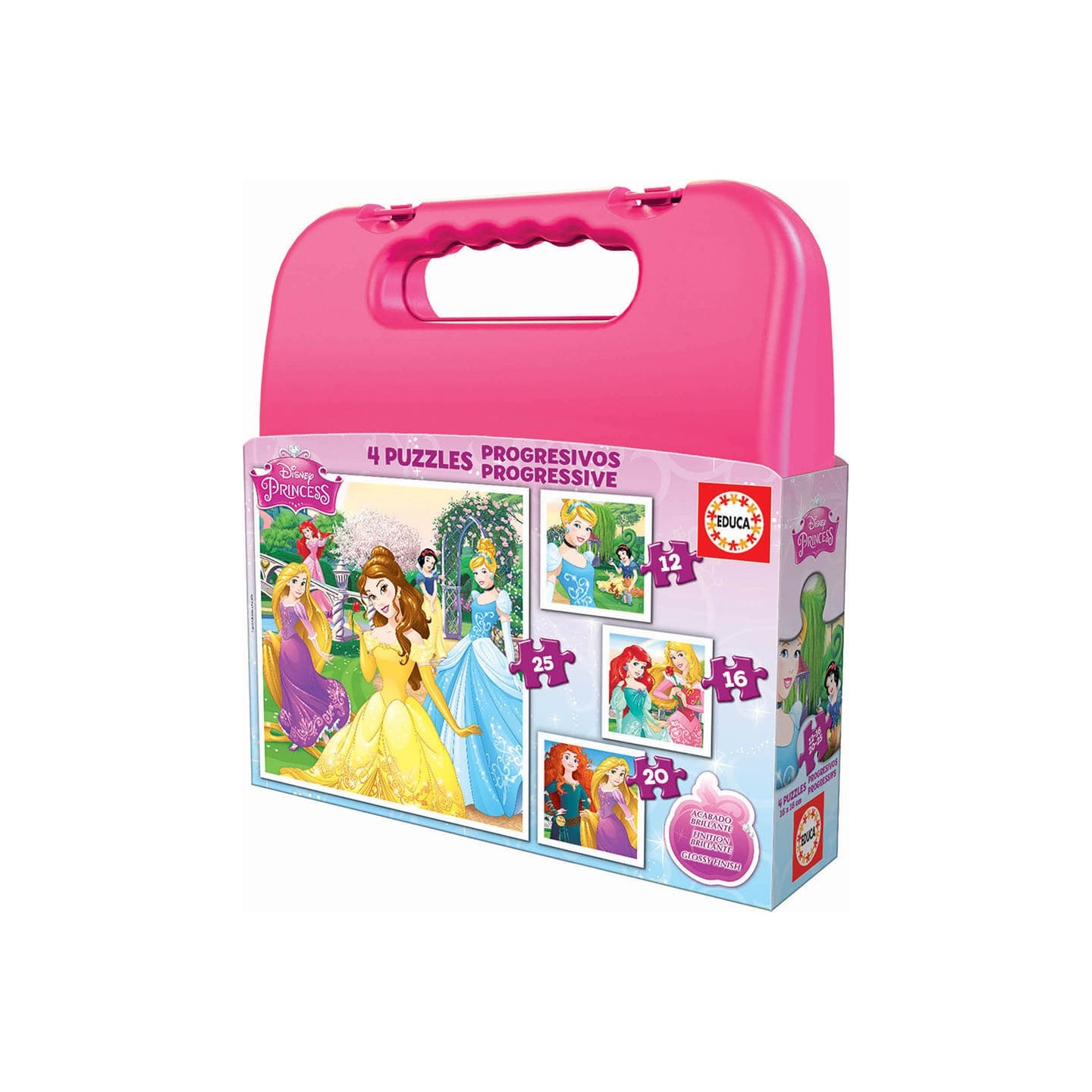 PUZZLE PROGRESIVO PRINCESAS DISNEY EDUCA 16508