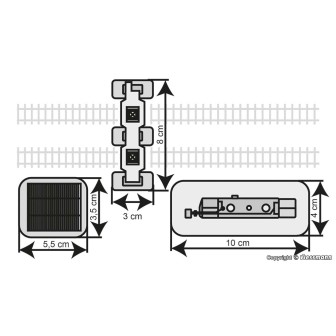 ESTACIÓN DE LIMPIEZA PARA LOCOMOTORAS KIBRI 37444 ESCALA N