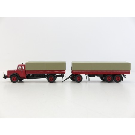 CAMION CON REMOLQUE KRUPP SÜDWERKE TITAN BREKINA H0