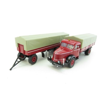 CAMION CON REMOLQUE KRUPP SÜDWERKE TITAN BREKINA H0