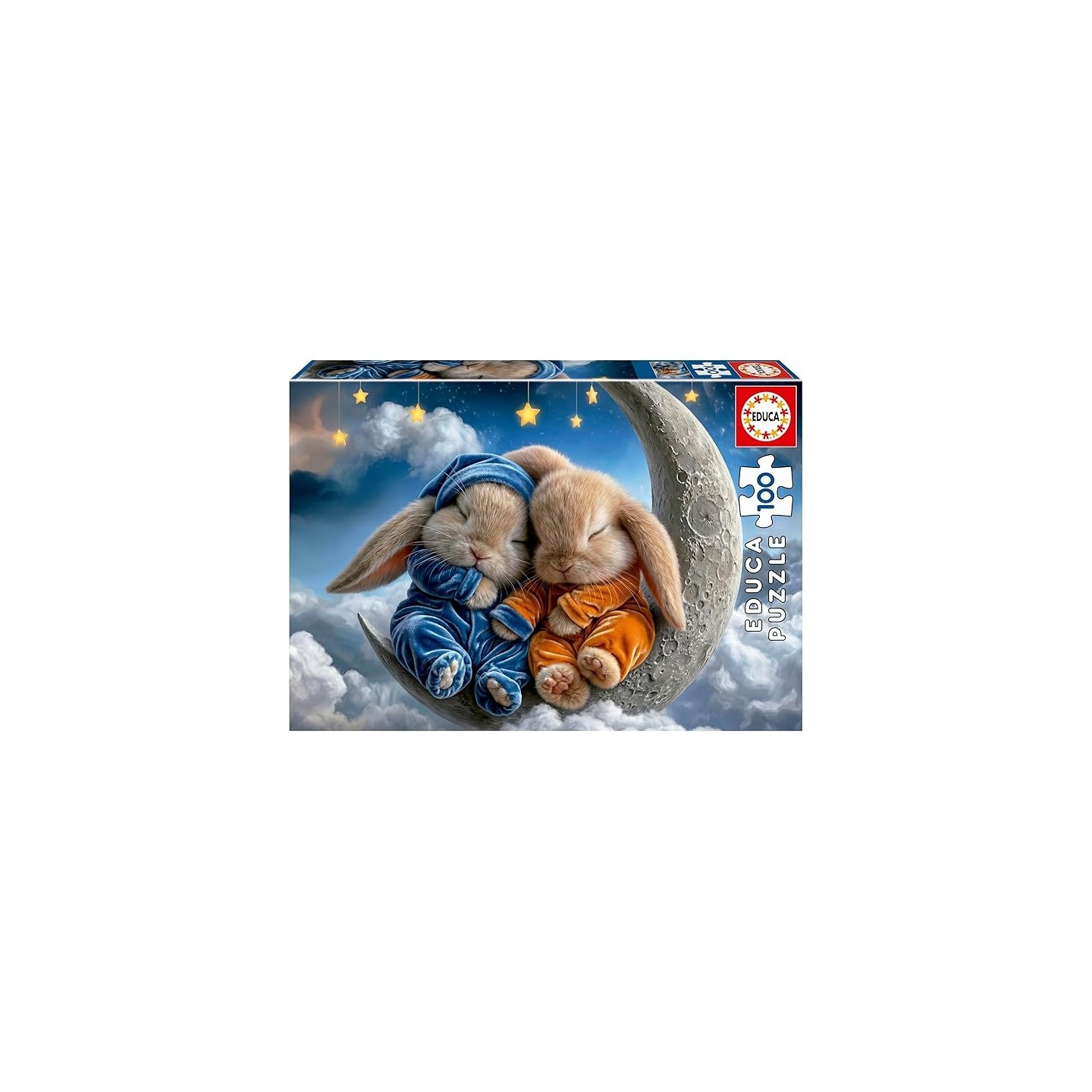 PUZZLE SUEÑOS DE CONEJITOS 100 PIEZAS EDUCA 20498