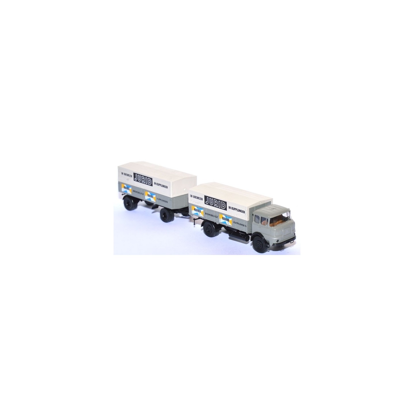 CAMION CON REMOLQUE JURID" BREKINA H0"