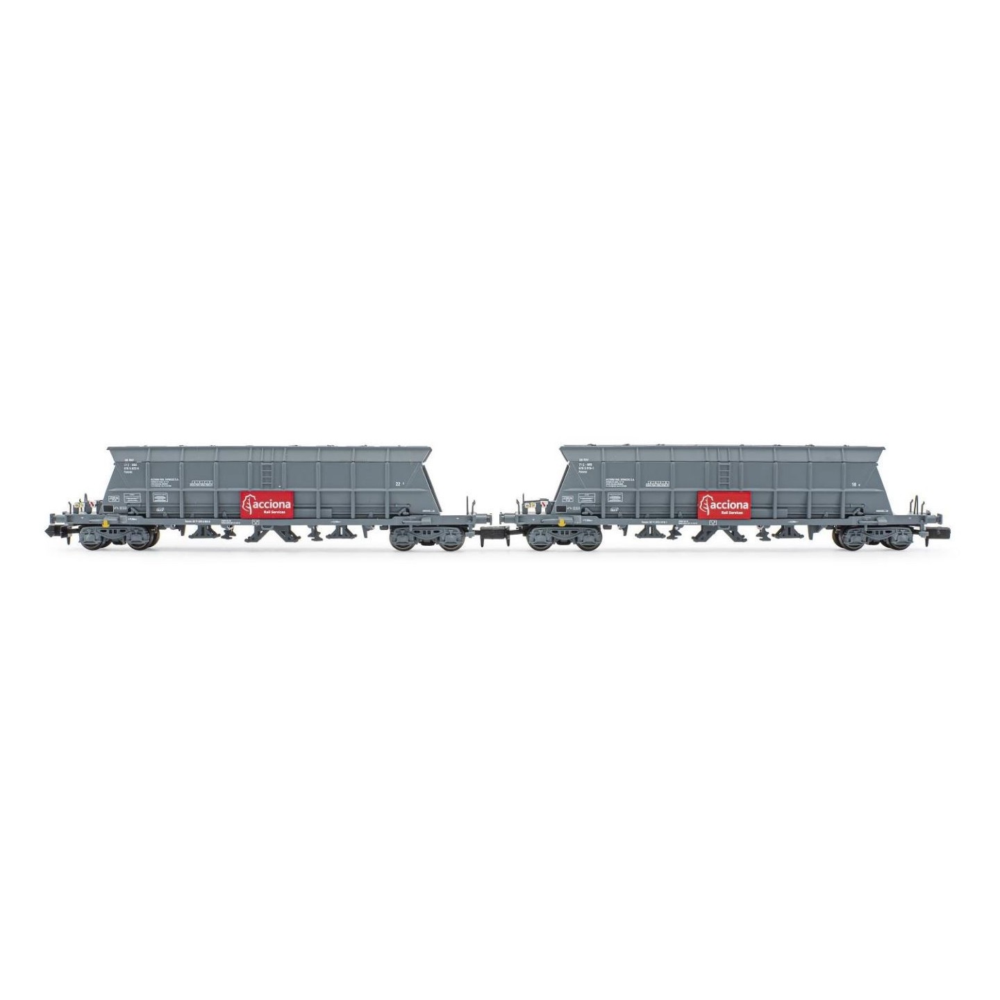 SET 2 TOLVAS ACCIONA" RENFE ARNOLD HN6618 ESCALA N"