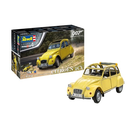CITROËN 2CV AMARILLO JAMES BOND 007 REVELL 1/24