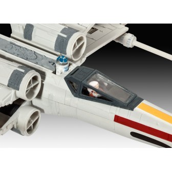 KIT CON PINTURAS CAZA ESTELAR X-WING STAR WARS REVELL 63601 ESCALA 1/112