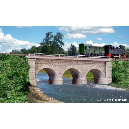 PUENTE DE PIEDRA RECTO 18,7cm KIRBI 37660 ESCALA N