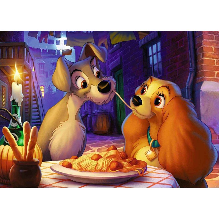 PUZZLE LILLI Y EL VAGABUNDO 1000 RAVENSBURGUER