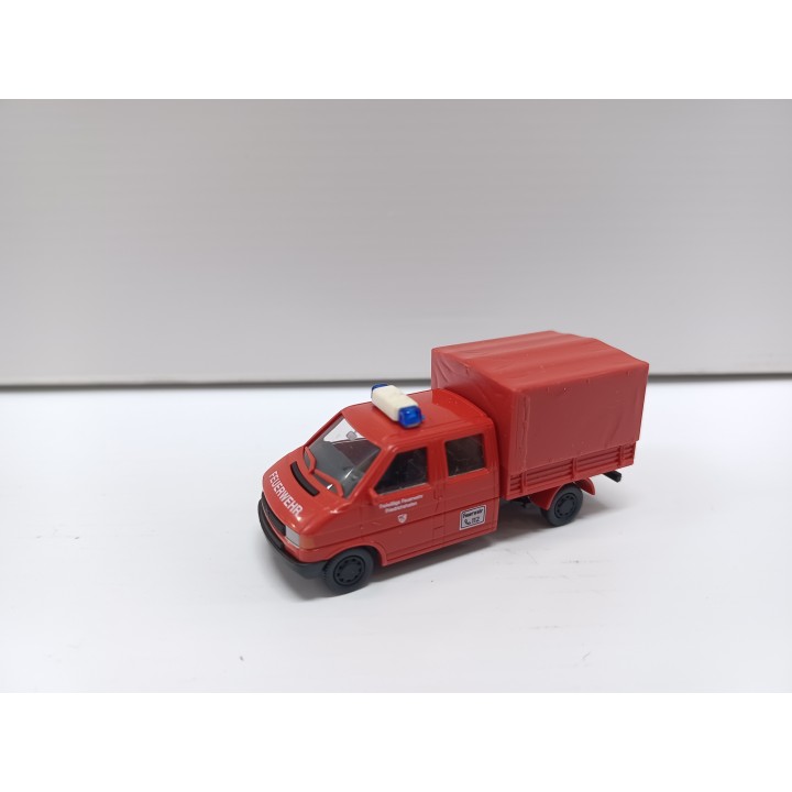 FURGONETA ROJA EMERGENCIAS ROCO H0