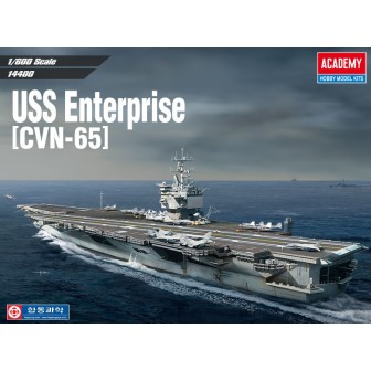 PORTAAVIONES USS ENTERPRISE CVN-65 ACADEMY 1/600