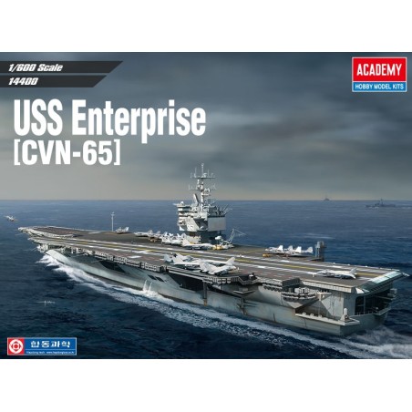 PORTAAVIONES USS ENTERPRISE CVN-65 ACADEMY 1/600