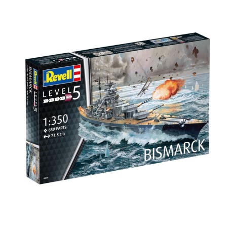 ACORAZADO BISMARK REVELL 05040 ESCALA 1/350