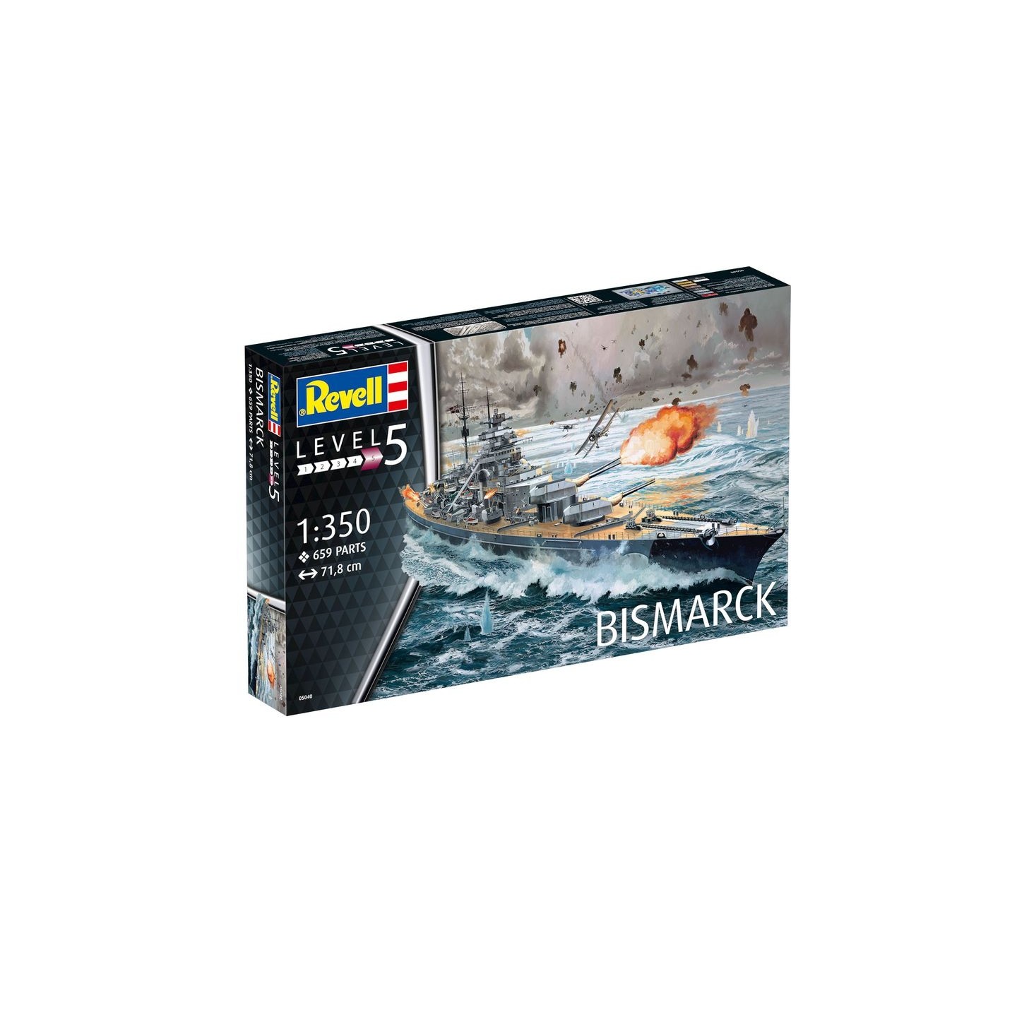 ACORAZADO BISMARK REVELL 05040 ESCALA 1/350
