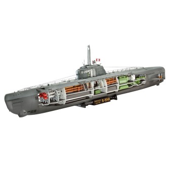 SUBMARINO ALEMAN TYPE XXI REVELL 1/144