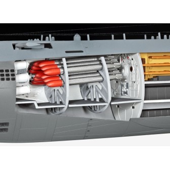 SUBMARINO ALEMAN TYPE XXI REVELL 1/144