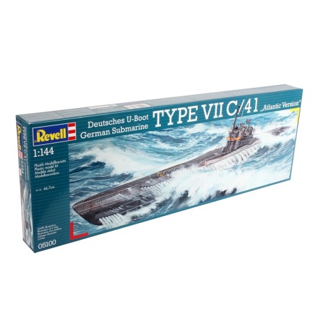 SUBMARINO ALEMAN TYPE VII C/41 REVELL 1/144