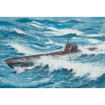 SUBMARINO ALEMAN TYPE VII C/41 REVELL 1/144